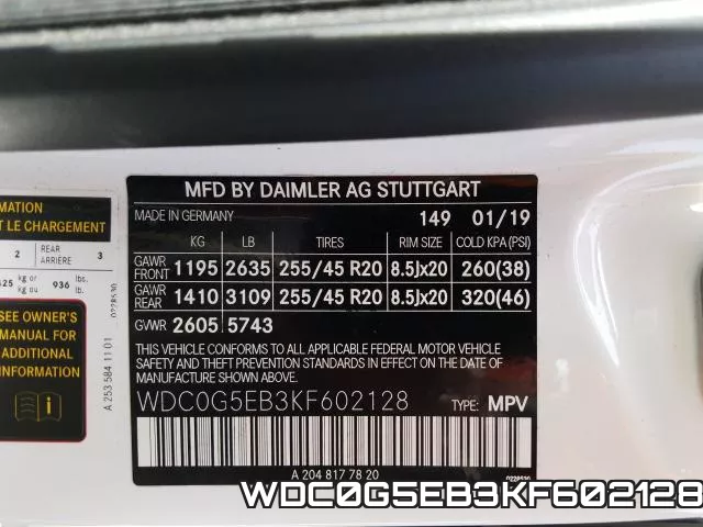 WDC0G5EB3KF602128 фото 2