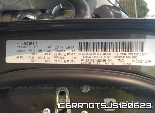 1C6RR7GT5JS120623 фото 10