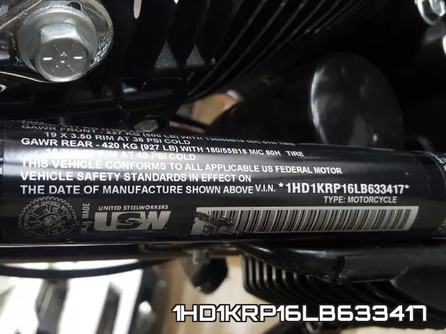 1HD1KRP16LB633417 фото 2