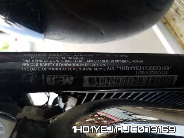 1HD1YEJ17JC073169 фото 2