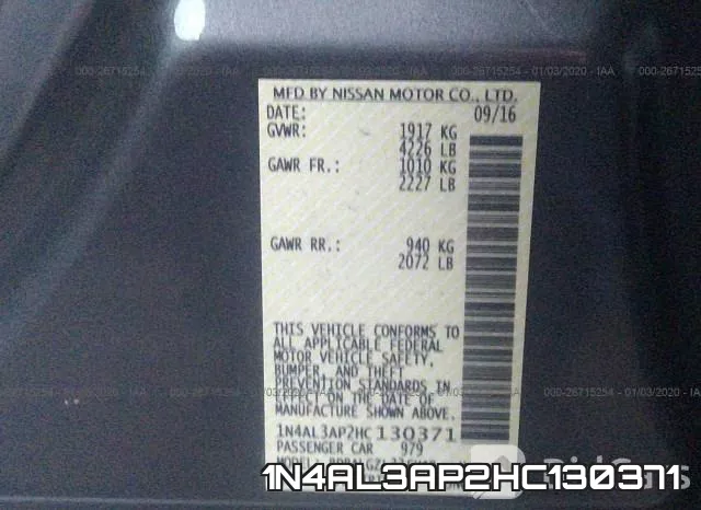 1N4AL3AP2HC130371 фото 10