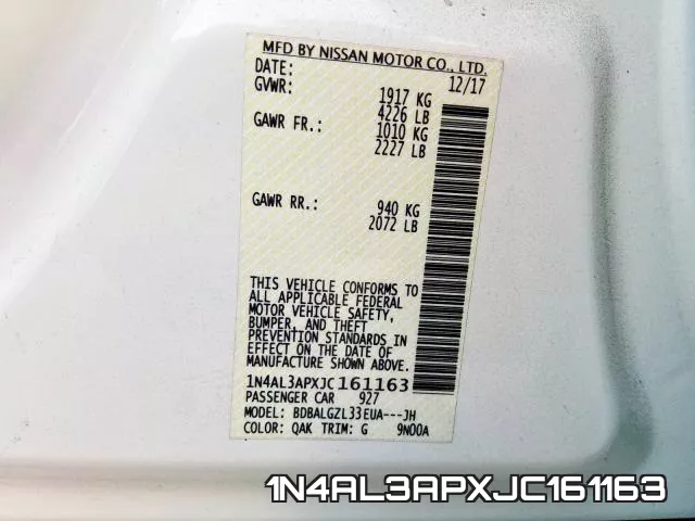 1N4AL3APXJC161163 фото 2