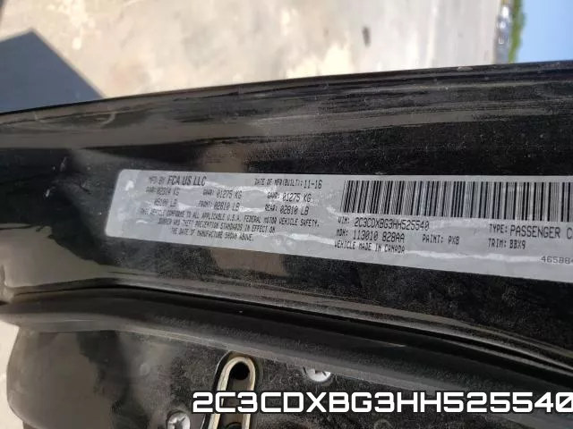 2C3CDXBG3HH525540 фото 2