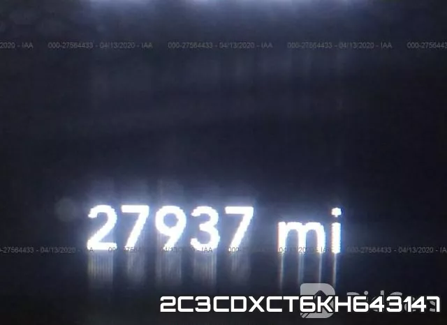2C3CDXCT6KH643147 фото 8