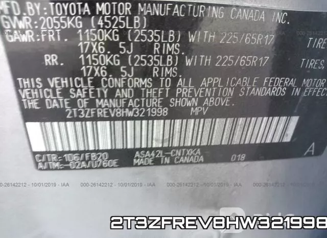 2T3ZFREV8HW321998 фото 10