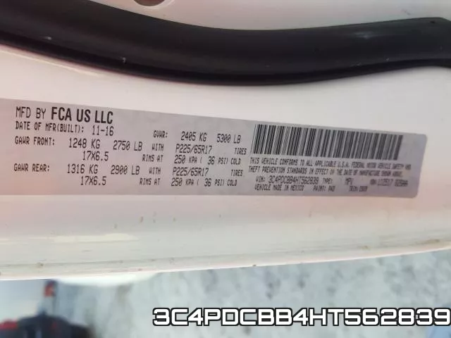 3C4PDCBB4HT562839 фото 2
