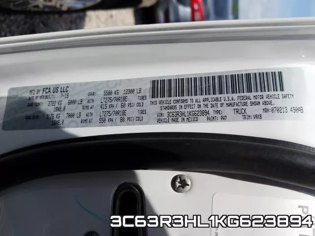 3C63R3HL1KG623894 фото 2
