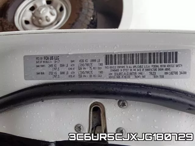 3C6UR5CJXJG180729 фото 2
