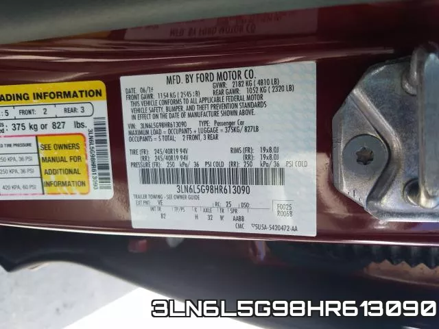 3LN6L5G98HR613090 фото 2