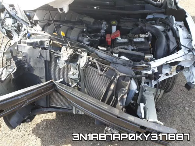 3N1AB7AP0KY317887 фото 8