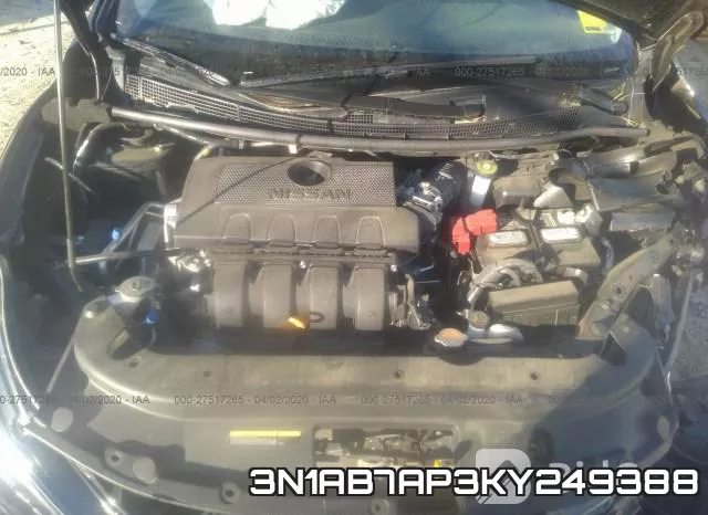 3N1AB7AP3KY249388 фото 2