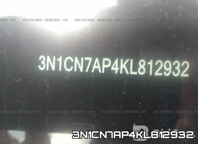 3N1CN7AP4KL812932 фото 10