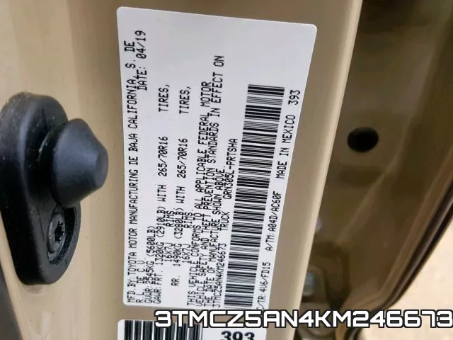 3TMCZ5AN4KM246673 фото 2