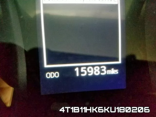 4T1B11HK6KU180206 фото 9