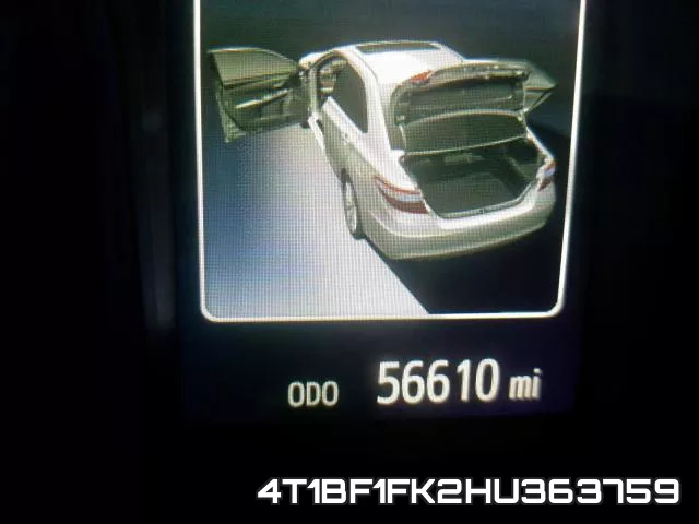 4T1BF1FK2HU363759 фото 9