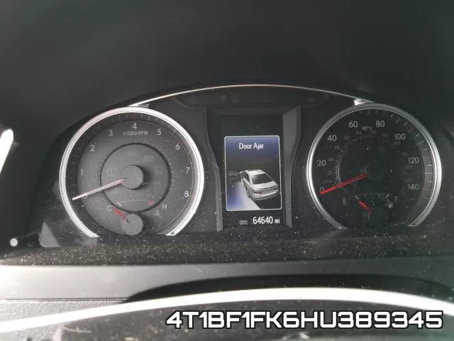 4T1BF1FK6HU389345 фото 9