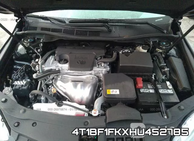 4T1BF1FKXHU452785 фото 2