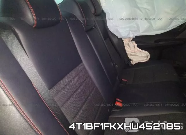 4T1BF1FKXHU452785 фото 9