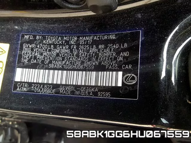 58ABK1GG6HU067559 фото 2