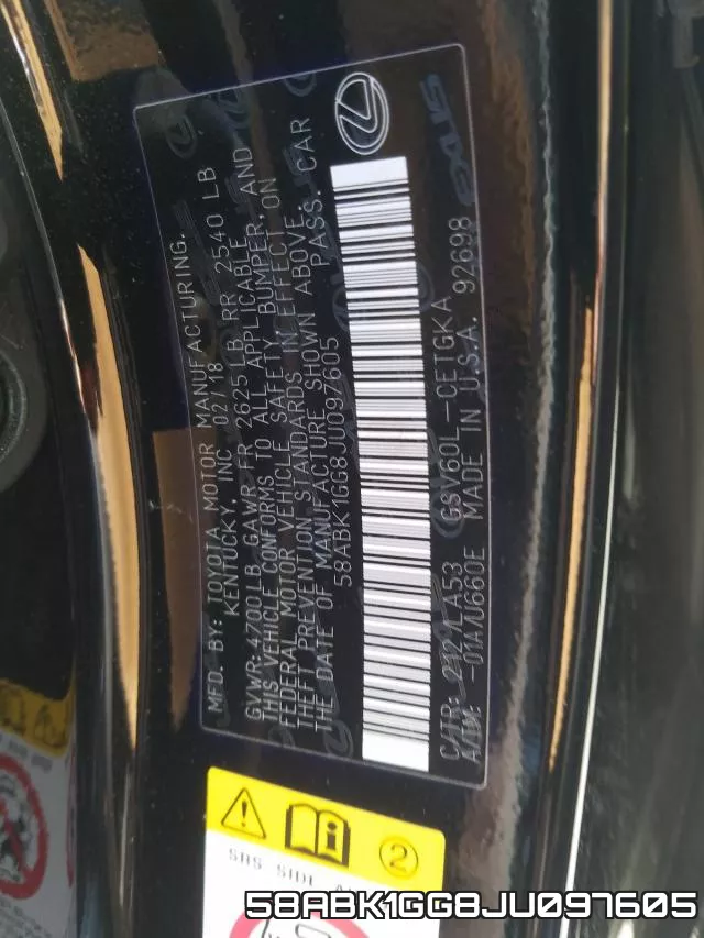 58ABK1GG8JU097605 фото 2