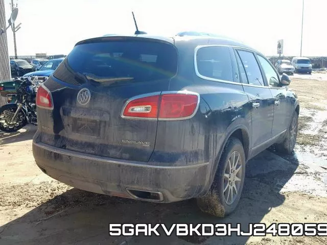 5GAKVBKD3HJ248059 фото 4