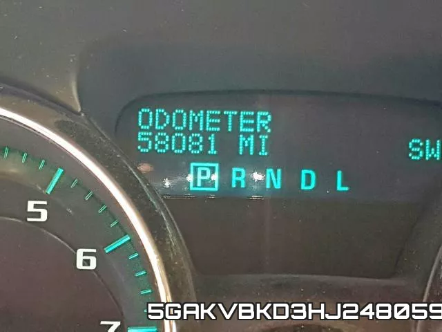 5GAKVBKD3HJ248059 фото 8