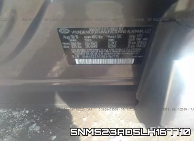 5NMS23AD5LH167710 фото 10