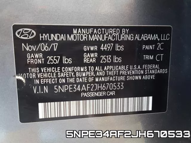 5NPE34AF2JH670533 фото 2