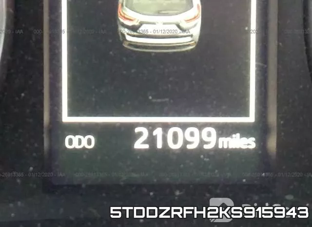 5TDDZRFH2KS915943 фото 8