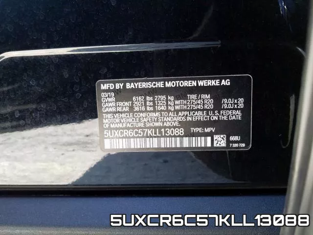 5UXCR6C57KLL13088 фото 2