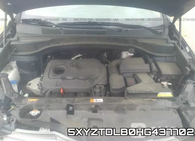 5XYZTDLB0HG437702 фото 2