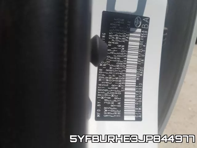 5YFBURHE3JP844977 фото 2
