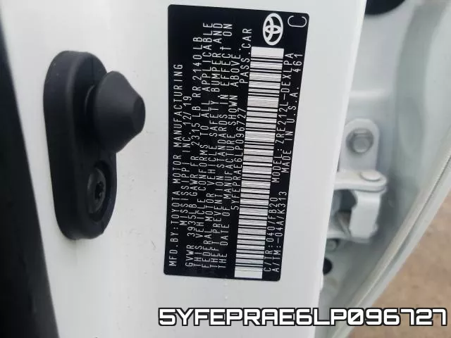 5YFEPRAE6LP096727 фото 2