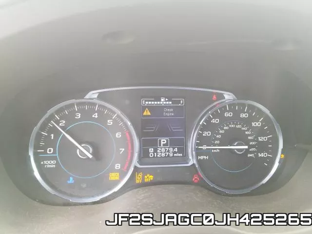 JF2SJAGC0JH425265 фото 9