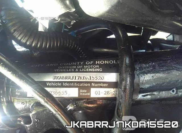 JKABRRJ17KDA15520 фото 2