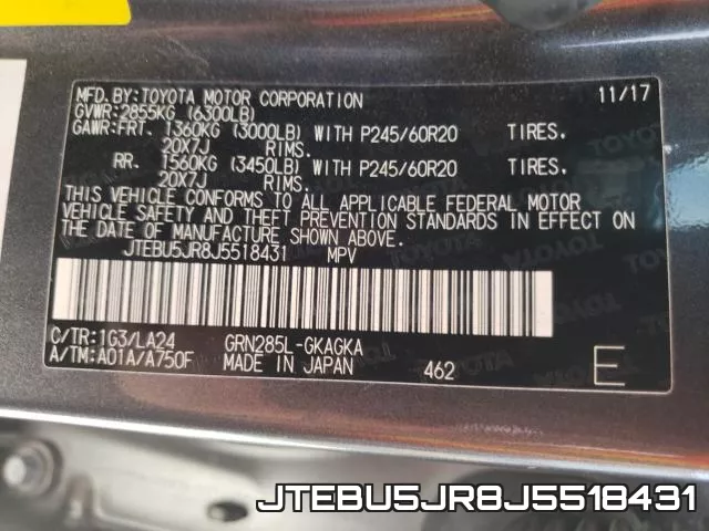 JTEBU5JR8J5518431 фото 2