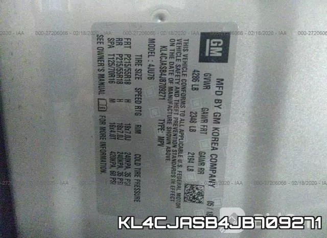 KL4CJASB4JB709271 фото 10