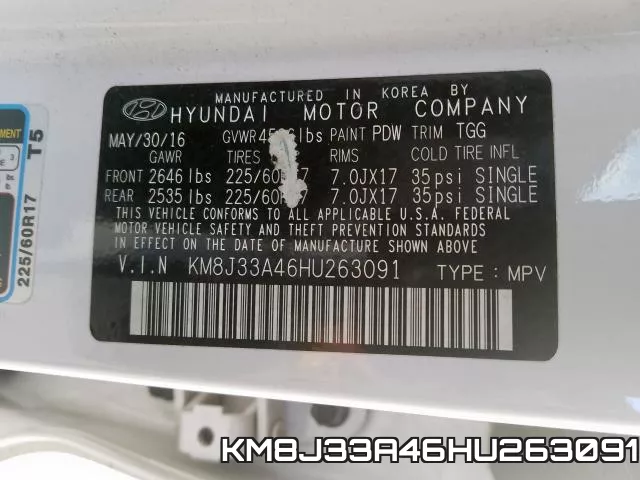 KM8J33A46HU263091 фото 2