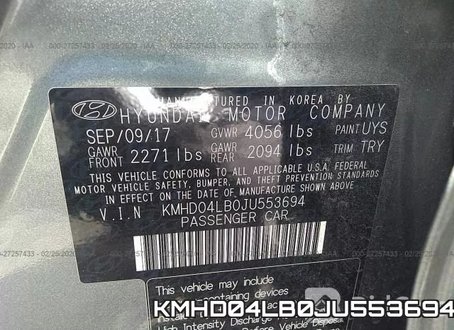 KMHD04LB0JU553694 фото 10