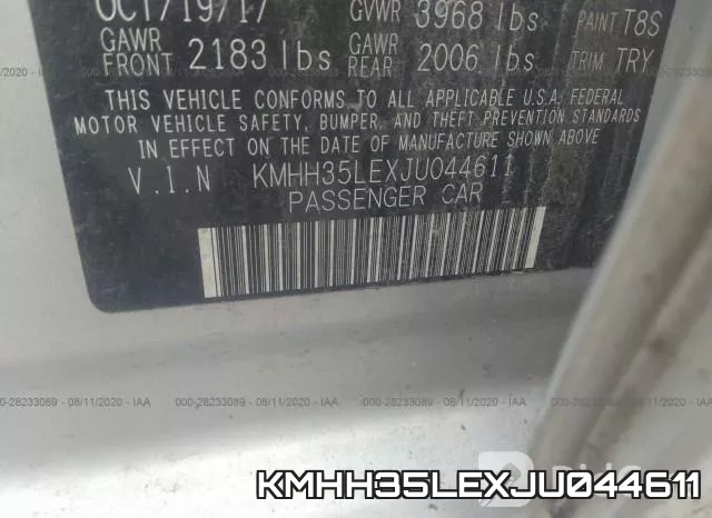 KMHH35LEXJU044611 фото 10