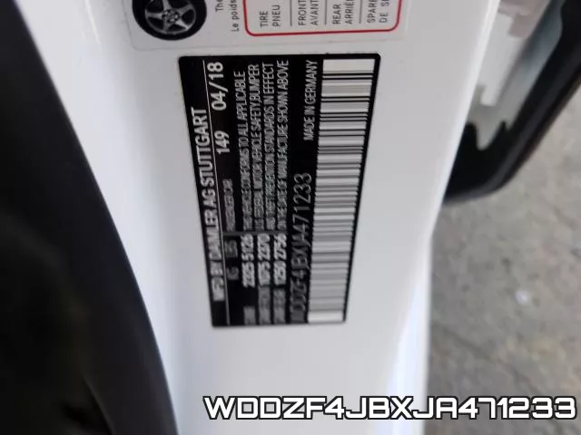WDDZF4JBXJA471233 фото 2