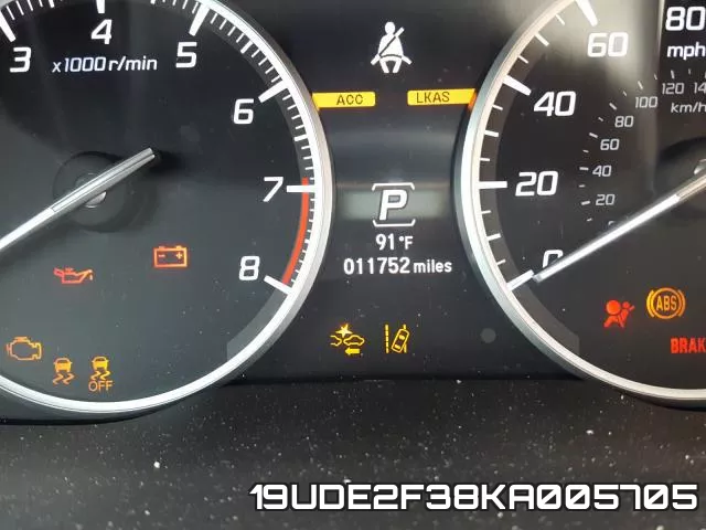 19UDE2F38KA005705 фото 9