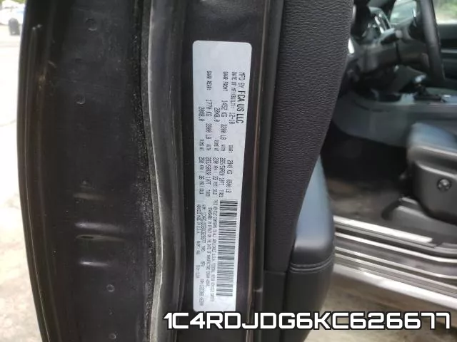 1C4RDJDG6KC626677 фото 2