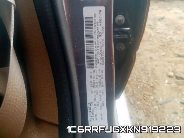 1C6RRFJGXKN919223 фото 2