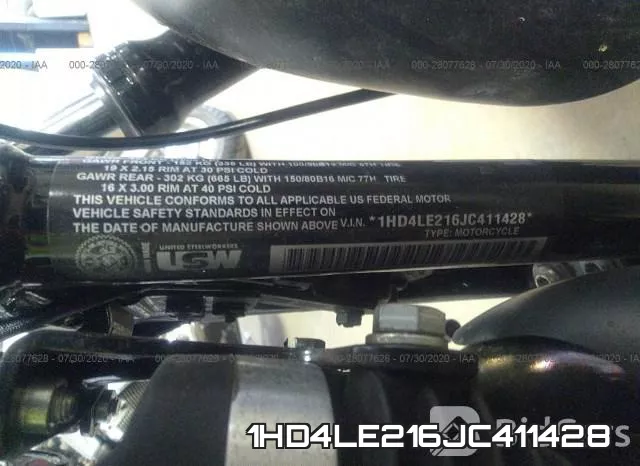 1HD4LE216JC411428 фото 2