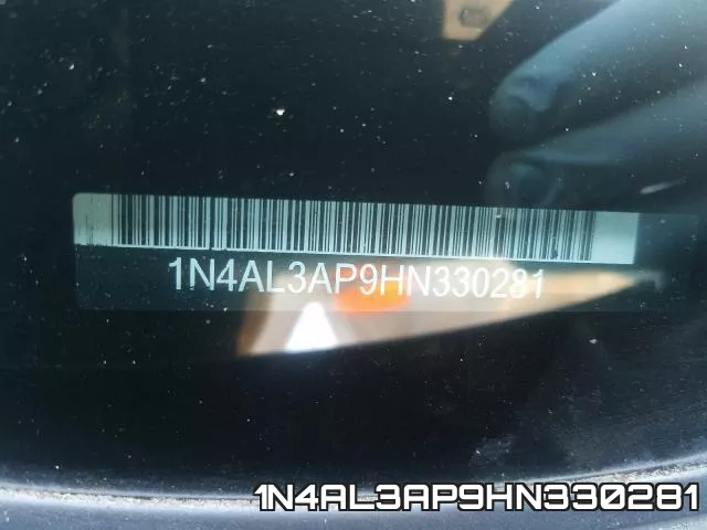 1N4AL3AP9HN330281 фото 2