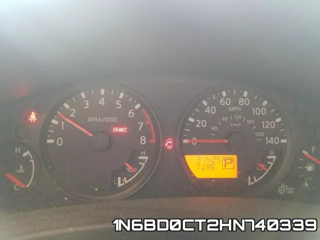 1N6BD0CT2HN740339 фото 8