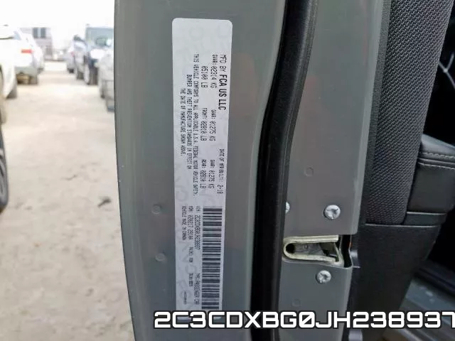 2C3CDXBG0JH238937 фото 2