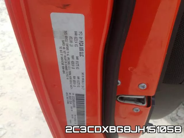 2C3CDXBG8JH151058 фото 2