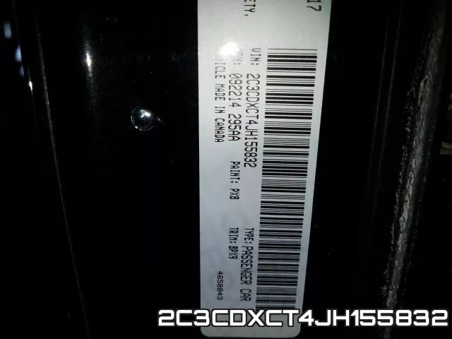 2C3CDXCT4JH155832 фото 2